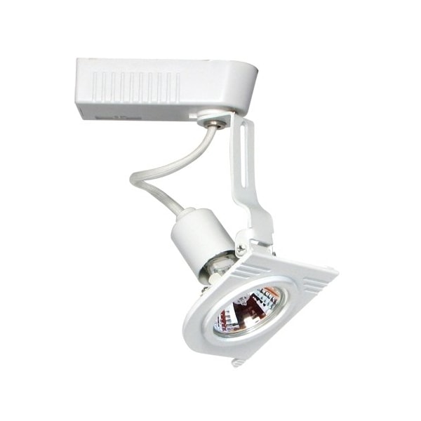 Elco Lighting Electronic Low Voltage Art Deco Gimbal Ring Track Fixture ET502W - main